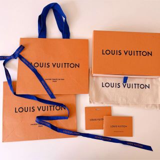 ルイヴィトン(LOUIS VUITTON)の【未使用送料込】ルイヴィトンショッパー、BOXセット(ショップ袋)