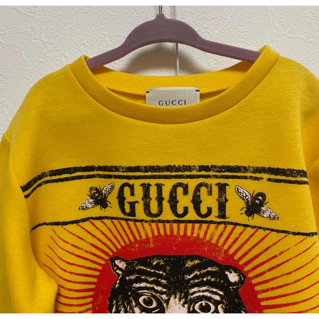 Gucci(グッチ)のguddy様　新品 未使用　GUCCIグッチ　キッズトレーナー キッズ/ベビー/マタニティのキッズ服男の子用(90cm~)(Tシャツ/カットソー)の商品写真