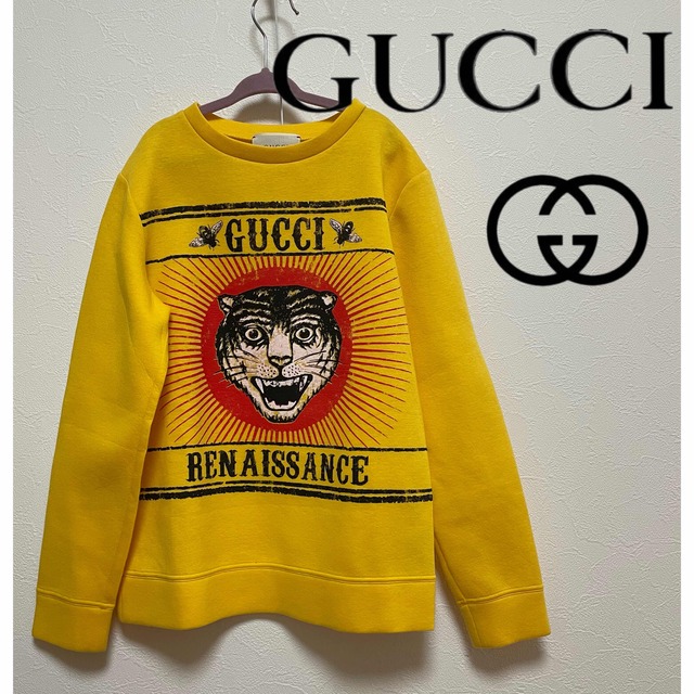 Gucci(グッチ)のguddy様　新品 未使用　GUCCIグッチ　キッズトレーナー キッズ/ベビー/マタニティのキッズ服男の子用(90cm~)(Tシャツ/カットソー)の商品写真