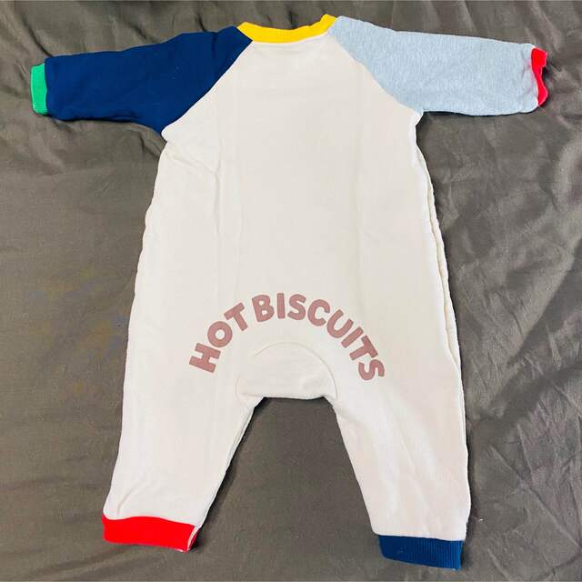 HOT BISCUITS(ホットビスケッツ)のホットビスケッツ 70cm ロンパース キッズ/ベビー/マタニティのベビー服(~85cm)(ロンパース)の商品写真