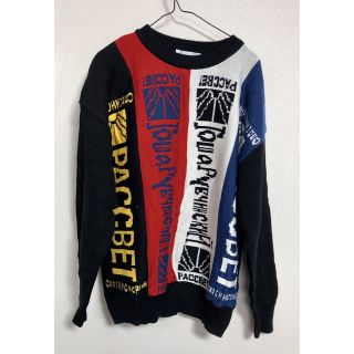 バレンシアガ(Balenciaga)のGosha Rubchinskiy ゴーシャ・ラブチンスキー スカーフ柄 ニット(ニット/セーター)