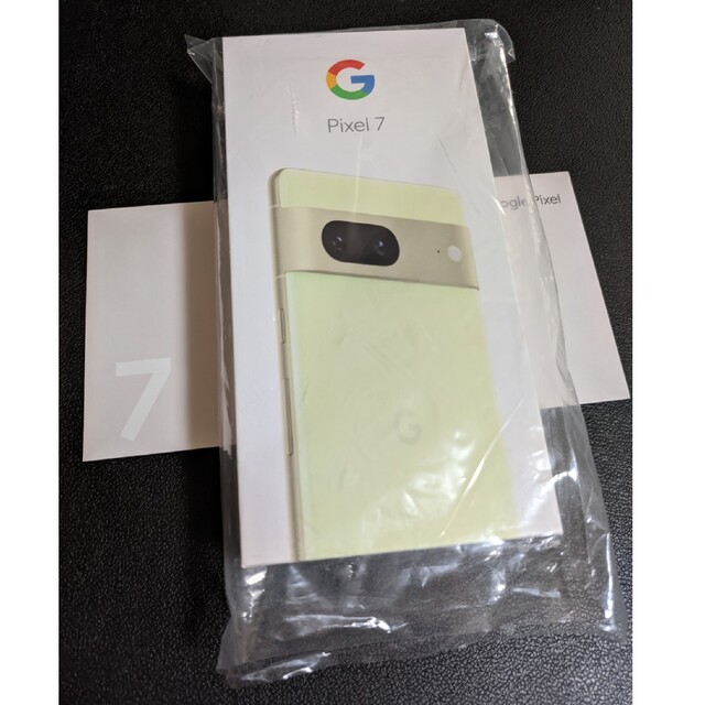 充実の品 Pixel Google - Lemongrass 128GB Pixel7 【新品未開封
