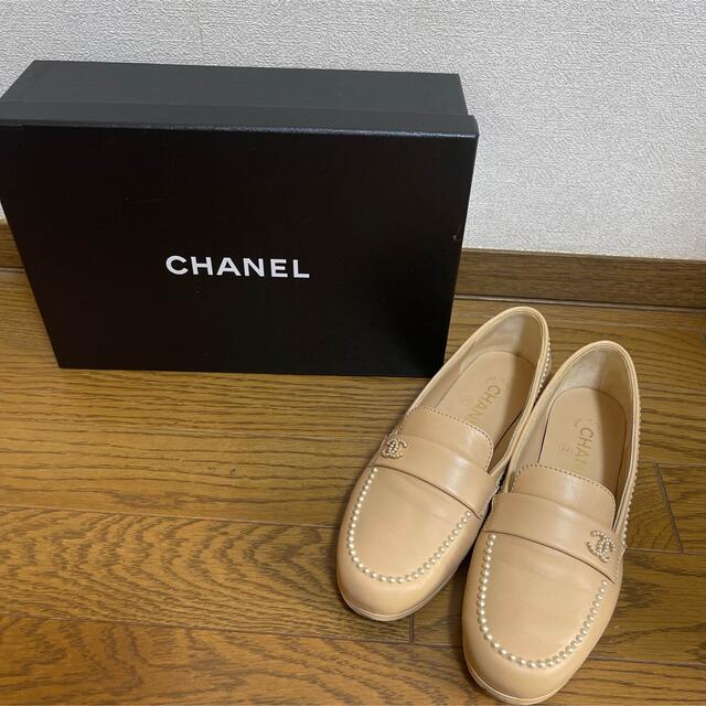 CHANEL シャネル ローファー フラットシューズ 37.5サイズ