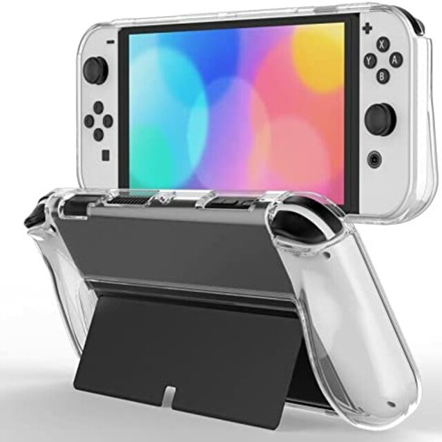 Nintendo Switch OLED クリアハードケース エンタメ/ホビーのゲームソフト/ゲーム機本体(その他)の商品写真