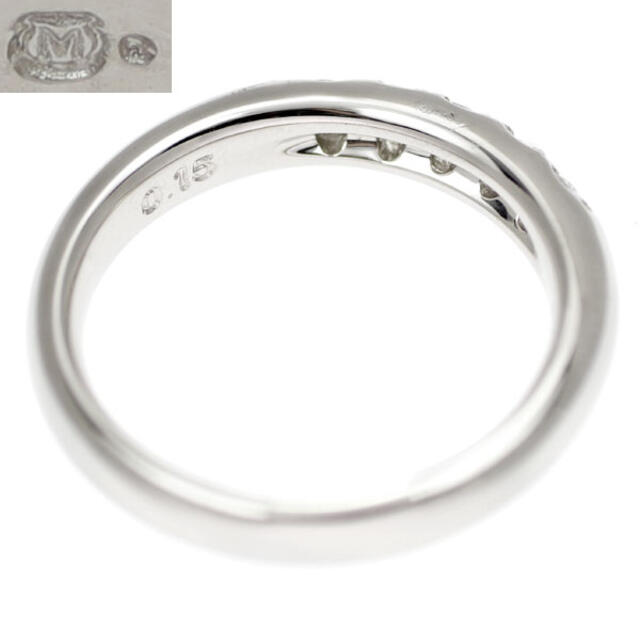 MIKIMOTO(ミキモト)のミキモト Pt950 ダイヤモンド リング 0.15ct レディースのアクセサリー(リング(指輪))の商品写真