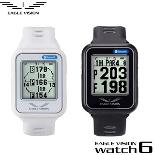 アサヒゴルフ(朝日ゴルフ)のイーグルビジョン ウォッチ6 ブラックのみ 腕時計型GPSナビ EV-236(その他)