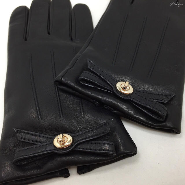 COACH コーチ レザー 手袋 7 1/2（18cm・L サイズ）F55189