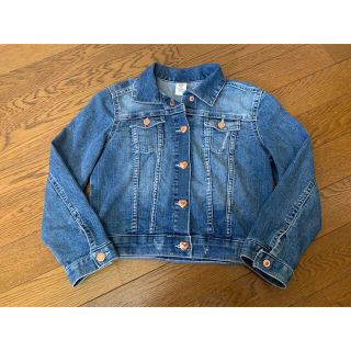 ギャップキッズ(GAP Kids)の【GAP】完売　ハートスナップ　デニムジャケット 120(ジャケット/上着)