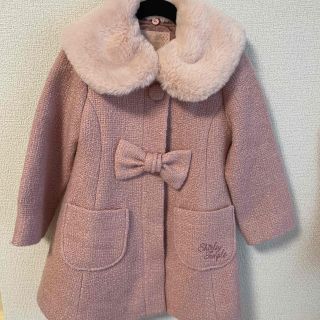 シャーリーテンプル(Shirley Temple)の★最終価格★Shirley Temple ピンク　コート　110(コート)
