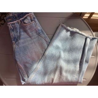 ザラ(ZARA)のZARA フリンジデニム(デニム/ジーンズ)