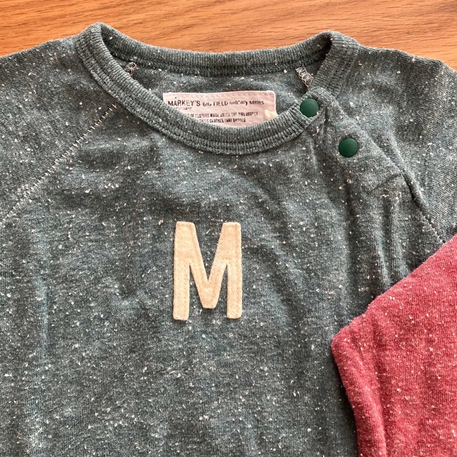 MARKEY'S(マーキーズ)のMARKEY’SイニシャルロンT(MとY) キッズ/ベビー/マタニティのキッズ服男の子用(90cm~)(Tシャツ/カットソー)の商品写真
