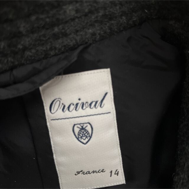 ORCIVAL(オーシバル)の美品　オーシバル　ORCIVAL レディース　メルトンコート　14 S レディースのジャケット/アウター(ピーコート)の商品写真