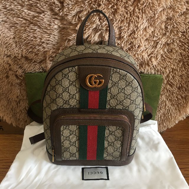 極美品✨】 GUCCI グッチ リュックサック バンブー 大容量 ブラウン 茶