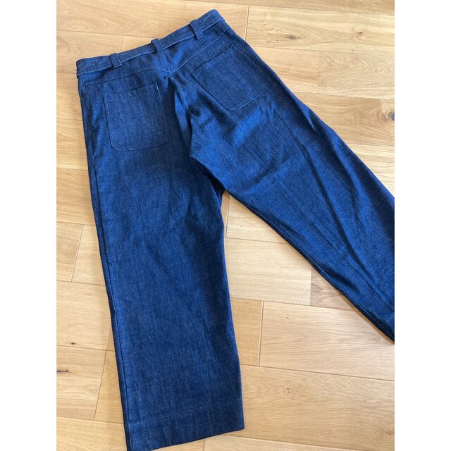 O PROJECT デニム ワイド DENIM TROUSERS INDIGO | brandfire.ba