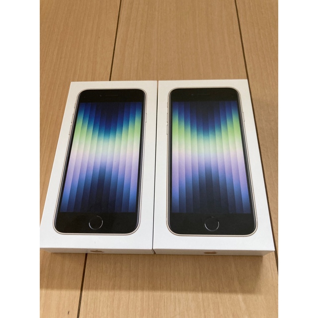 iPhone SE3 64GB スターライト　2台