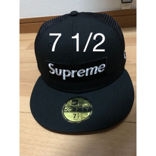 シュプリーム(Supreme)のSupreme Box Logo Mesh Back New Era 7 1/2(キャップ)