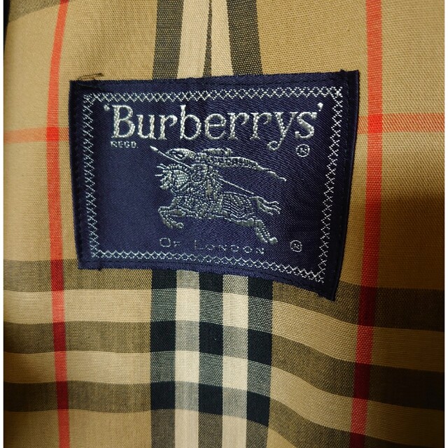 BURBERRY - BurberrysバーバリーステンカラーコートカーキLサイズの