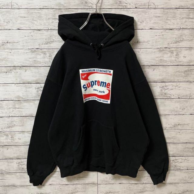 Supremeパーカー Lサイズ　Shine Hooded Sweatshirt