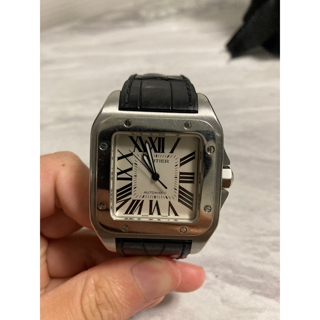 Cartier(カルティエ)のカルティエ　サントス100LM 初期型　激レア メンズの時計(腕時計(アナログ))の商品写真