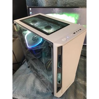 水冷ゲーミングPC 77号機 Core i7 M2SSD HDD GTX1080(デスクトップ型PC)