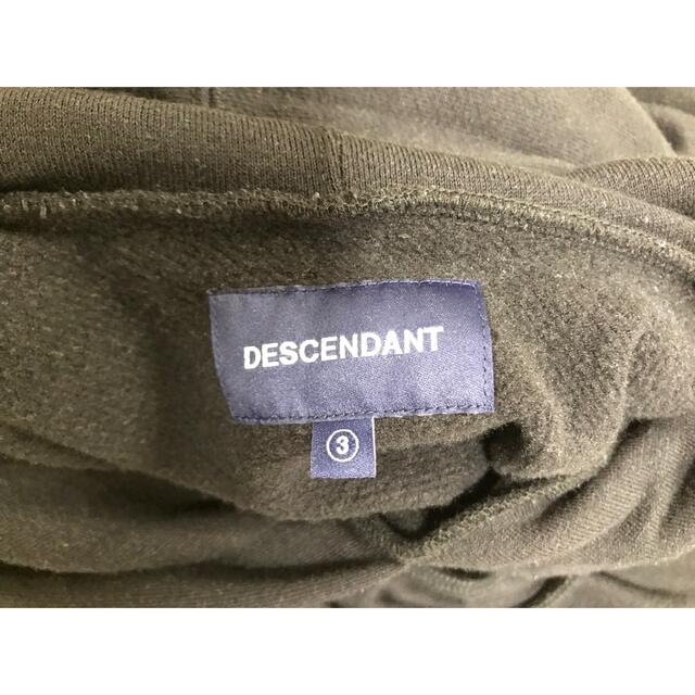 DESCENDANT(ディセンダント)の美品 DESCENDANT BOX HOODED SWEATSHIRT L 3 メンズのトップス(パーカー)の商品写真