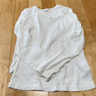 ジーユー(GU)のGU ロングTシャツ　2枚セット　130㎝(Tシャツ/カットソー)
