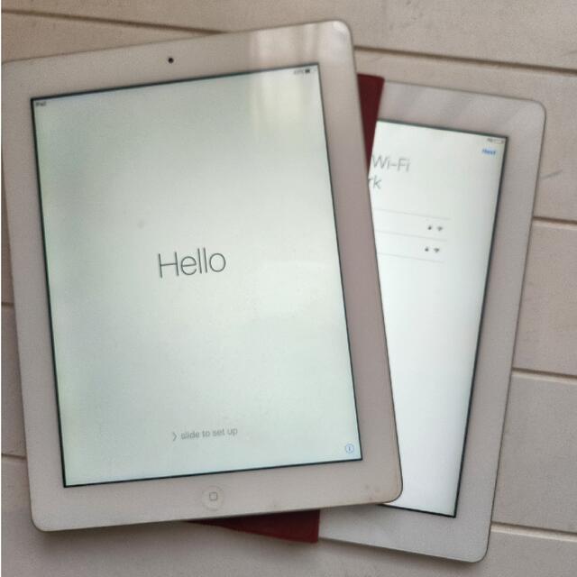 スマホ/家電/カメラiPad3 A1416 & iPad2 A1395 Wi-Fi 32GB ２台