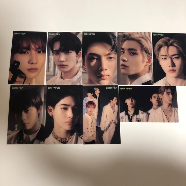ENHYPEN weverse 特典 トレカ コンプ K-POP・アジア ENHYPEN weverse 特典 トレカ コンプ K-POP・アジア