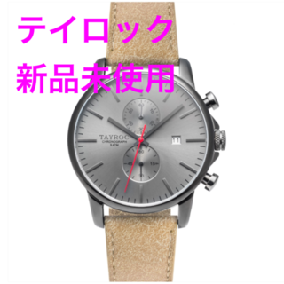 タイロック(Tayroc)のTAYROC☆Iconicシリーズ☆Black×Sandstone43mmRED(腕時計(アナログ))