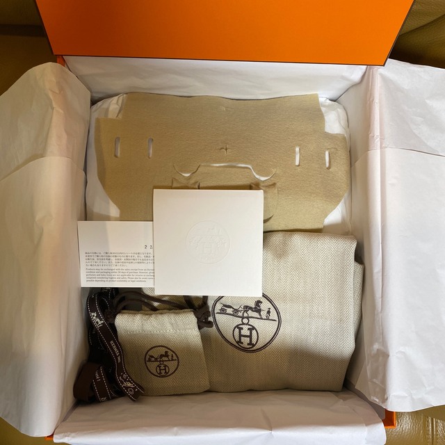 HERMES】エルメス バーキン25空箱　保存袋　付属品