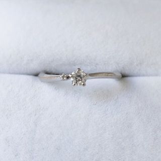 フェスタリアビジュソフィア(festaria bijou SOPHIA)のWish upon a star ダイヤモンドリング K18WG 0.098ct(リング(指輪))