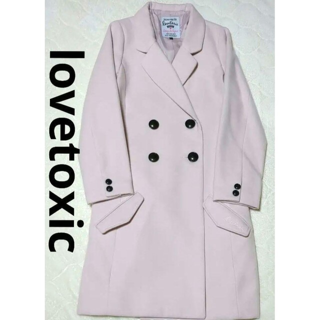 lovetoxic(ラブトキシック)のラブトキシックコート キッズ/ベビー/マタニティのキッズ服女の子用(90cm~)(コート)の商品写真