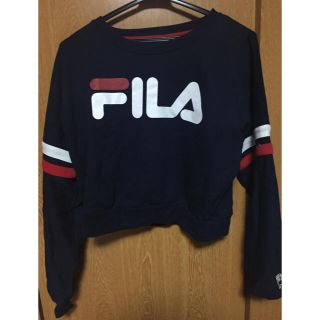 フィラ(FILA)のFILA ショート丈トレーナー(トレーナー/スウェット)