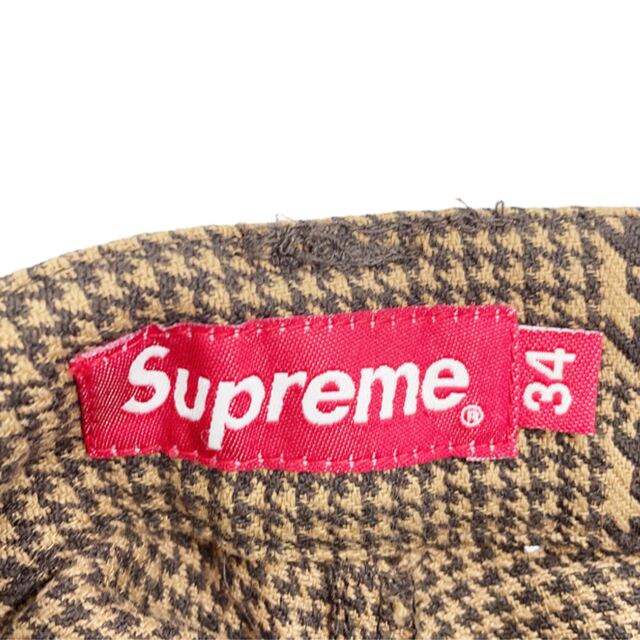 Supreme(シュプリーム)のyoukun様　専用　20FW Supreme 　ワークパンツ　ブラウン　34 メンズのパンツ(ワークパンツ/カーゴパンツ)の商品写真