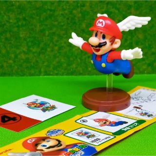 フルタセイカ(フルタ製菓)のチョコエッグ　食玩　フィギュア　スーパーマリオ　④羽根マリオ(ゲームキャラクター)