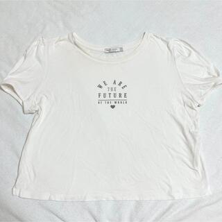 ベルシュカ(Bershka)のベルシュカ　ロゴ白Tシャツ(Tシャツ(半袖/袖なし))
