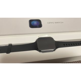 オッポ(OPPO)の短時間使用OPPOWATCH41MMBK オツポ OPPO オッポ ウェアラブル(その他)