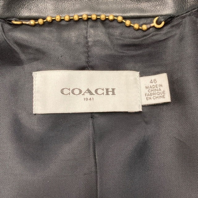 COACH   COACH コーチ ダブルライダース ジャケット レザー SIZE