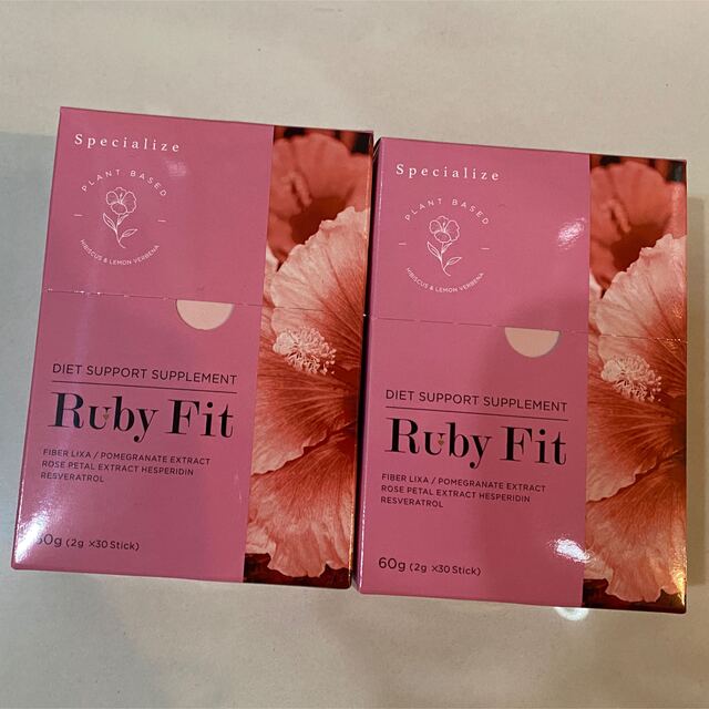 素晴らしい品質 年内発送24日購入まで Ruby Fit 30包×2箱 ダイエット