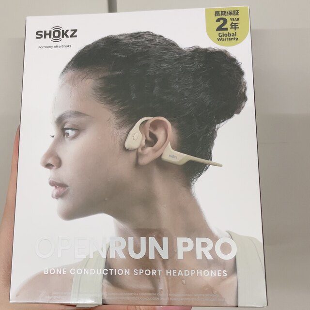 【新品、未開封】 Aftershokz 骨伝導イヤホン OpenRun Pro23880円商品の説明