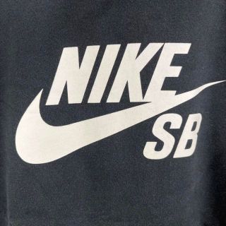 NIKE SB ナイキ　ロゴプリントスウェットパーカー　サイズM 黒ユニセックス