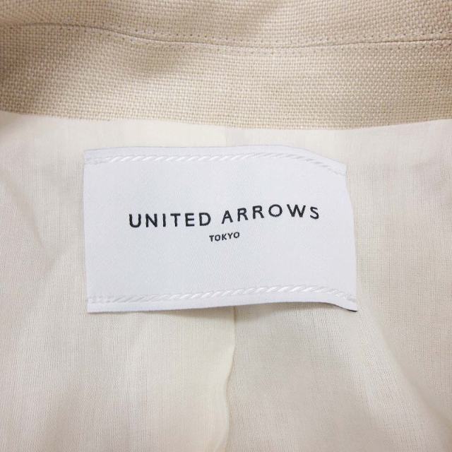 UNITED ARROWS(ユナイテッドアローズ)の美品 22SS ユナイテッドアローズ リネン100％ ブレザー テーラード レディースのジャケット/アウター(その他)の商品写真