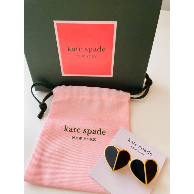 kate spade new york(ケイトスペードニューヨーク)のケイトスペード  ハートピアス レディースのアクセサリー(ピアス)の商品写真