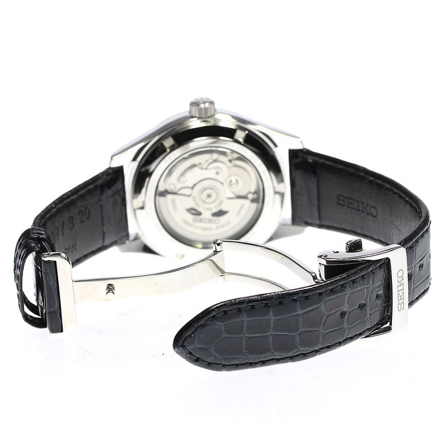 ☆美品☆箱・保証書付き【SEIKO】セイコー プレサージュ デイト 6R15