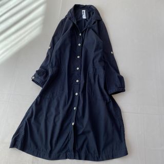 マーガレットハウエル(MARGARET HOWELL)のマーガレットハウエル シャツワンピース 秋服 ロングワンピース 冬服 綿(ロングワンピース/マキシワンピース)