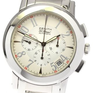 ゼニス(ZENITH)のゼニス ZENITH 01/02.0450.400 ポートロワイヤル クロノグラフ デイト 自動巻き メンズ 美品 保証書付き_710286【ev20】(腕時計(アナログ))