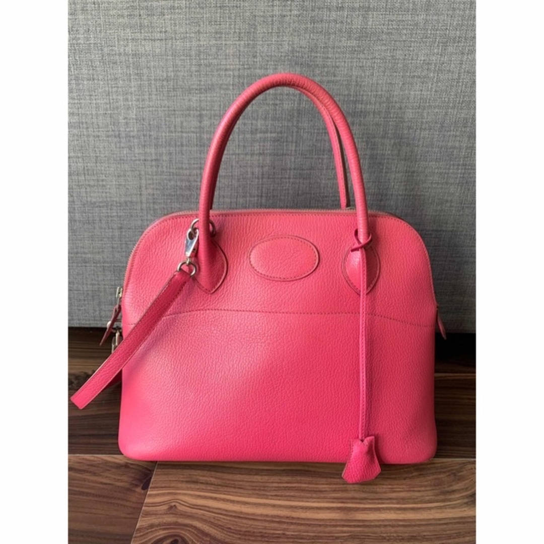 HERMES エルメス ボリード ピンク