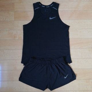 ナイキ(NIKE)のNIKE  ランシャツ&ランパン 上下セット(陸上競技)