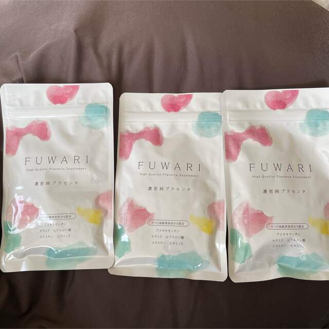 FUWARI 濃密純プラセンタ　90粒