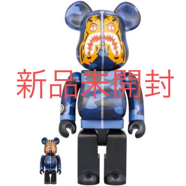 A BATHING APE(アベイシングエイプ)のBE@RBRICK BAPE CAMO TIGER 100% & 400% エンタメ/ホビーのフィギュア(その他)の商品写真